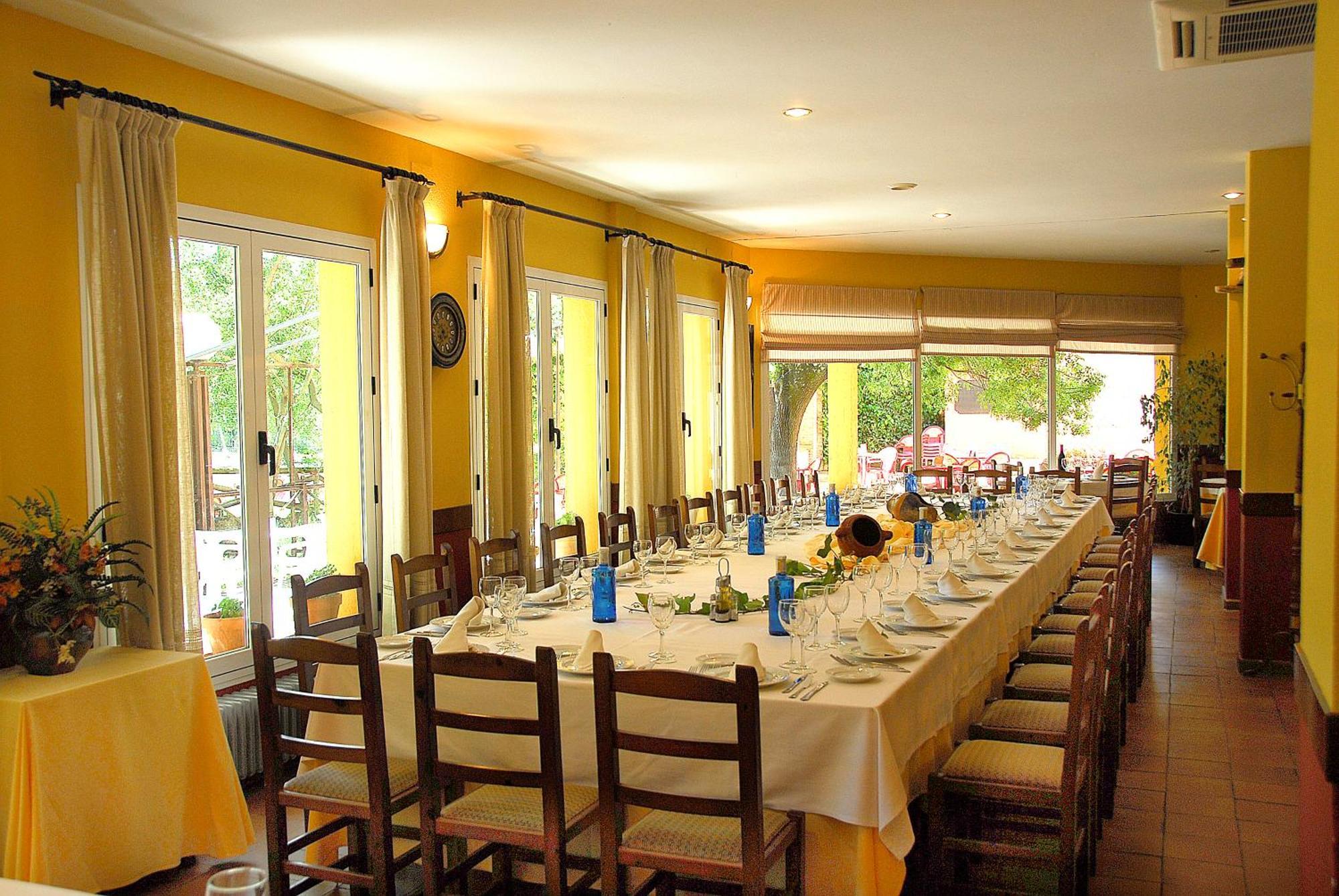 Hotel El Tablazo Villalba de la Sierra Buitenkant foto